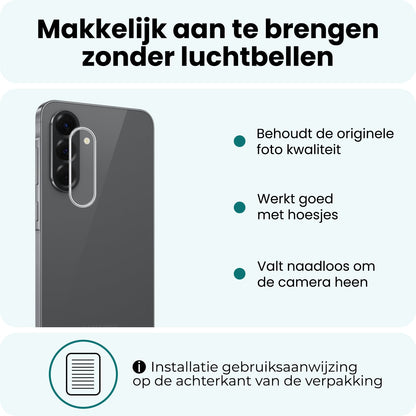 Forterra Samsung A36 Camera Screenprotector Gehard Glas