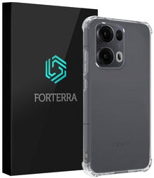 Forterra OPPO Reno 13 Pro Hoesje Shockproof Backcover Siliconen - Transparant