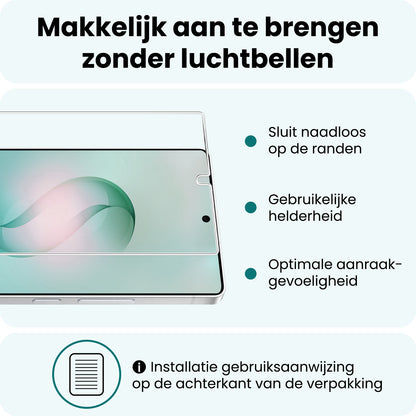 Forterra Samsung S26 Ultra Screenprotector Gehard Glas - Anti-kras