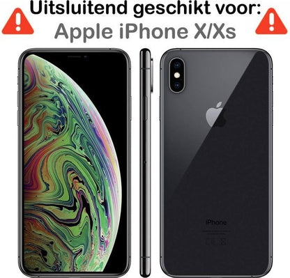 Forterra iPhone X Hoesje Shockproof Backcover Siliconen - Transparant