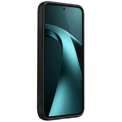 Forterra Xiaomi 17T Hoesje Siliconen Backcover Lichtgewicht - Zwart