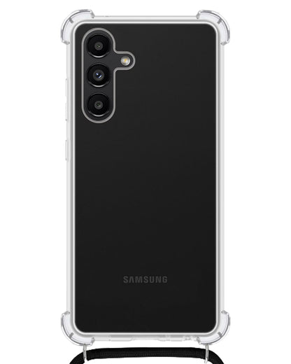 Forterra Samsung A13 5G Hoesje met Koord Backcover Shockproof - Transparant