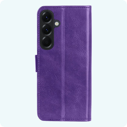 Forterra Samsung A57 Hoesje Bookcase Cover met Kaarthouder - Paars