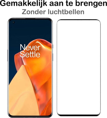 Forterra OnePlus 9 Pro Screenprotector Gehard Glas - Full Screen