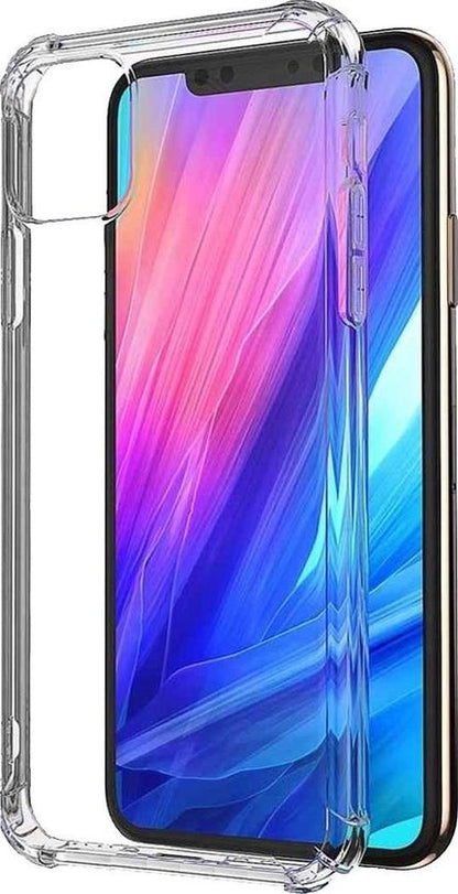 Forterra iPhone 11 Pro Hoesje Shockproof Backcover Siliconen - Transparant