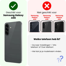 Forterra Samsung A56 Camera Screenprotector Gehard Glas