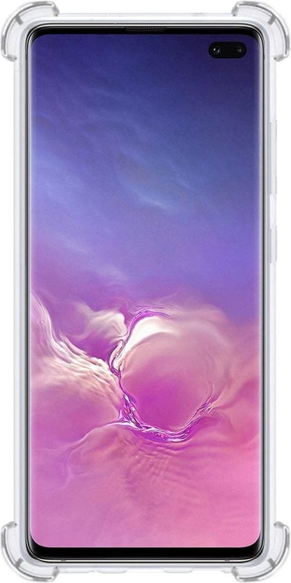 Forterra Samsung S10 Hoesje Shockproof Backcover Siliconen - Transparant