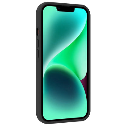 Forterra iPhone 14 Hoesje Geschikt voor Magsafe Backcover Shockproof - Zwart