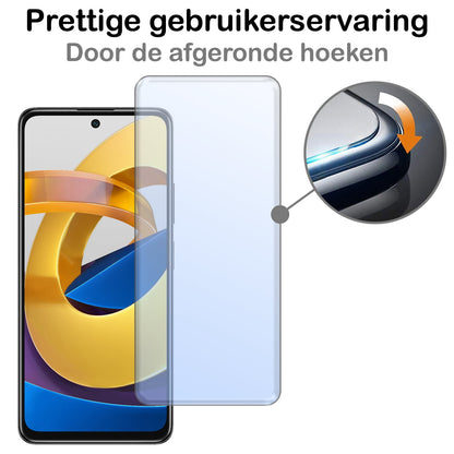 Forterra Xiaomi Poco M4 Pro 5G Screenprotector Gehard Glas - Anti-kras