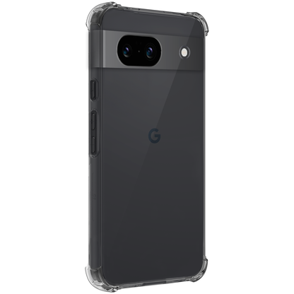 Forterra Google Pixel 8a Hoesje Shockproof Backcover Siliconen - Transparant