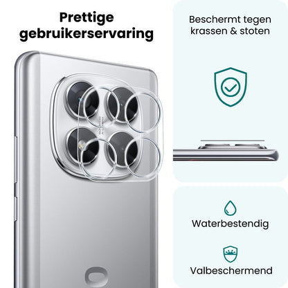 Forterra Xiaomi Poco X7 Camera Screenprotector Gehard Glas