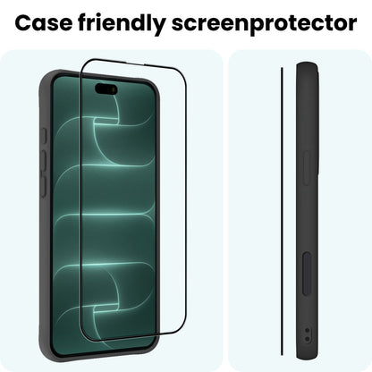 Forterra iPhone 18 Pro Max Screenprotector Gehard Glas - Full Screen
