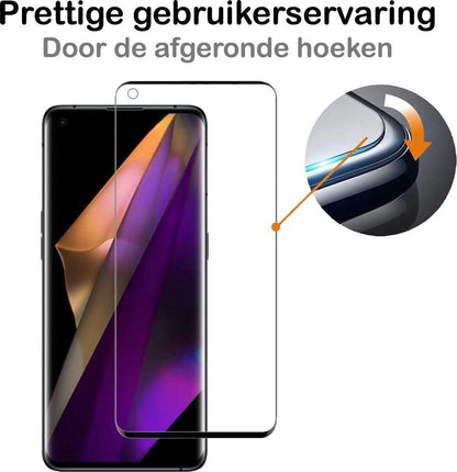 Forterra OPPO Find X3 Pro Screenprotector Gehard Glas - Anti-kras