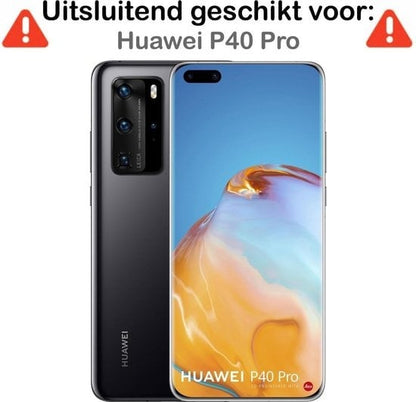 Forterra Huawei P40 Pro Screenprotector Gehard Glas - Full Screen