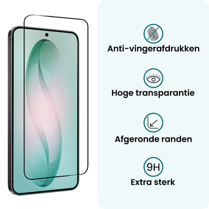 Forterra Samsung S26 Screenprotector Gehard Glas - Full Screen
