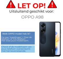 Forterra OPPO A98 Screenprotector Gehard Glas - Privacy