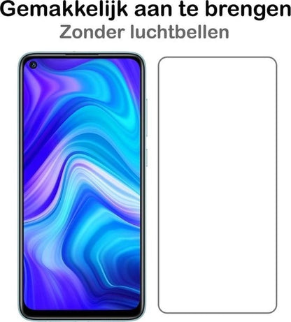 Forterra Xiaomi Redmi Note 9 Screenprotector Gehard Glas - Anti-kras