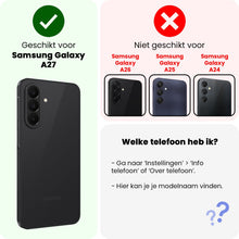 Forterra Samsung A27 Screenprotector Gehard Glas - Full Screen