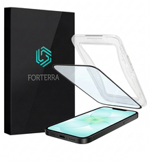 Forterra iPhone 17e Screenprotector Flexibel Glas met Installatieframe