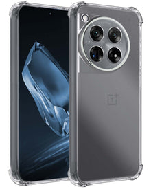 Forterra OnePlus 12 Hoesje Shockproof Backcover Siliconen - Transparant