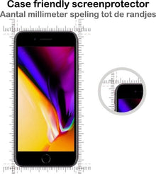 Forterra iPhone 7 Plus Screenprotector Gehard Glas - Anti-kras