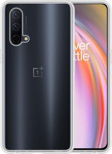 Forterra OnePlus Nord CE Hoesje Siliconen Backcover Lichtgewicht - Transparant