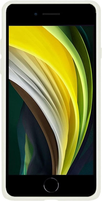 Forterra iPhone 7 Hoesje Siliconen Backcover Lichtgewicht - Wit