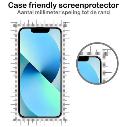 Forterra iPhone 14 Screenprotector Gehard Glas - Volledige dekking