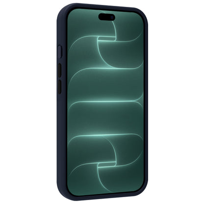 Forterra iPhone 18 Pro Max Hoesje Geschikt voor Magsafe Backcover Shockproof - Donkerblauw