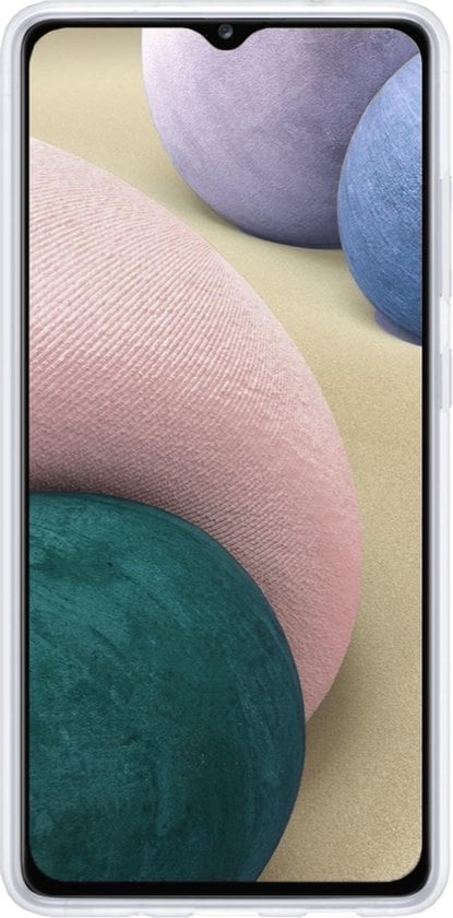Forterra Samsung A12 Hoesje Siliconen Backcover Lichtgewicht - Transparant