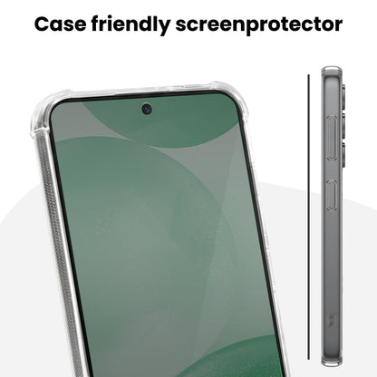 Forterra Privacy Screenprotector Geschikt voor Samsung Galaxy S24 - Met Installatie Kit - Privacy - Beschermglas - Flexibel Glas - Tempered Glass - Screen Protector