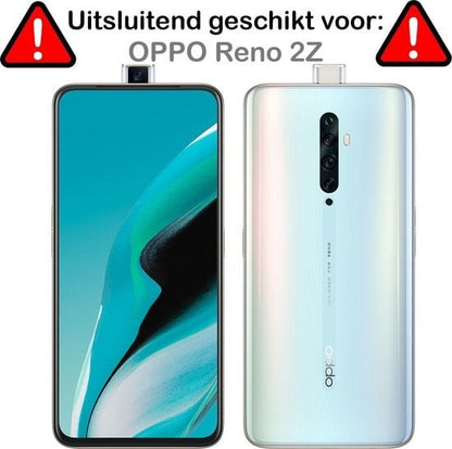 Forterra OPPO Reno 2Z Hoesje Siliconen Backcover Lichtgewicht - Transparant