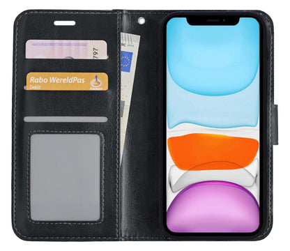 Forterra iPhone 11 Pro Hoesje Bookcase Cover Uitneembaar - Zwart