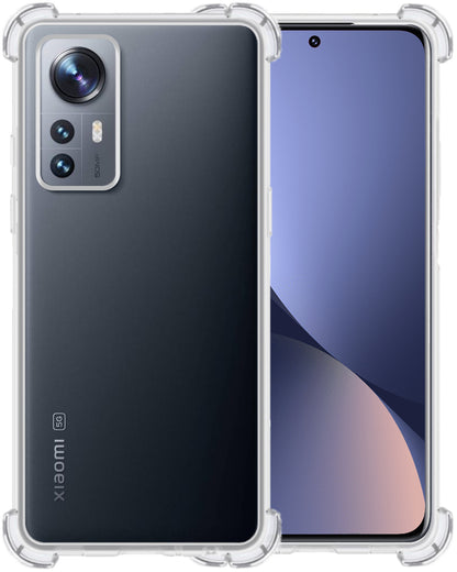 Forterra Xiaomi 12X Hoesje Shockproof Backcover Siliconen - Transparant