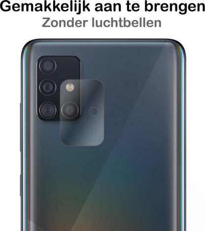 Forterra Samsung A51 Camera Screenprotector Gehard Glas