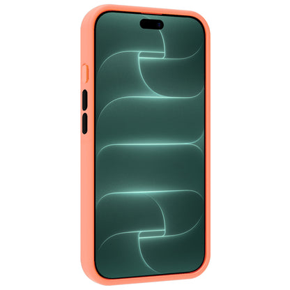 Forterra iPhone 18 Pro Max Hoesje Geschikt voor Magsafe Backcover Shockproof - Perzik