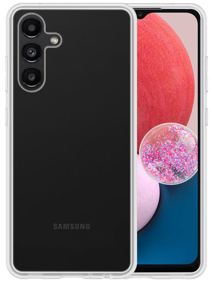 Forterra Samsung A13 5G Hoesje Siliconen Backcover Lichtgewicht - Transparant