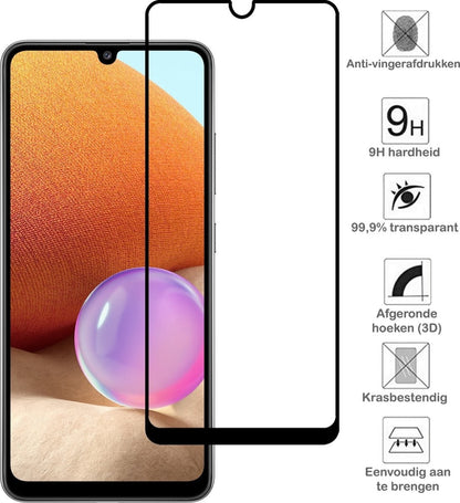Forterra Samsung A32 5G Screenprotector Gehard Glas - Full Screen