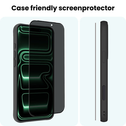 Forterra iPhone 17 Pro Screenprotector Gehard Glas - Privacy
