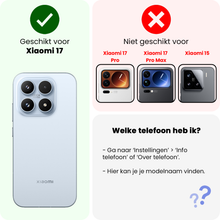 Forterra Xiaomi 17 Screenprotector Gehard Glas - Anti-kras