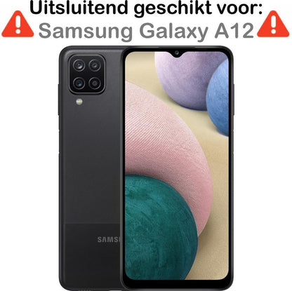 Forterra Samsung A12 Screenprotector Gehard Glas - Full Screen