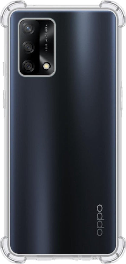 Forterra OPPO A74 4G Hoesje Shockproof Backcover Siliconen - Transparant