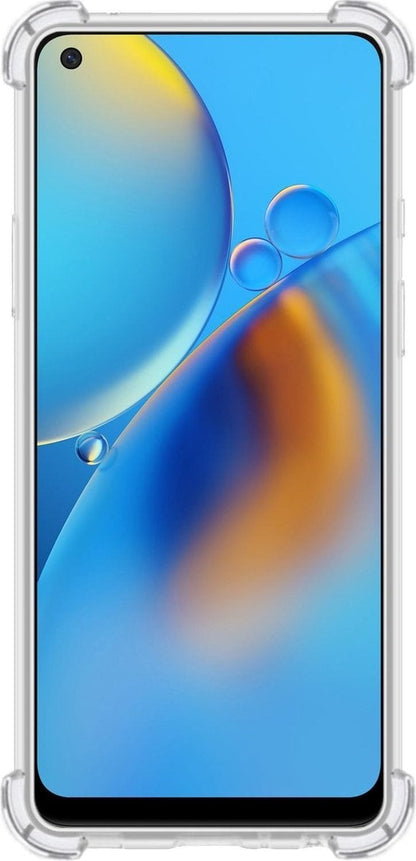 Forterra OPPO A74 5G Hoesje Shockproof Backcover Siliconen - Transparant
