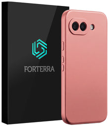 Forterra Google Pixel 10a Hoesje Siliconen Backcover Lichtgewicht - Lichtroze