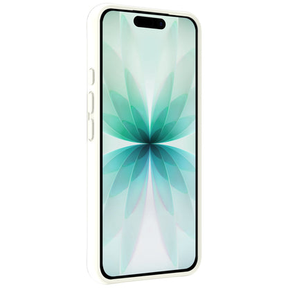 Forterra iPhone 17 Hoesje Siliconen Backcover Lichtgewicht - Wit