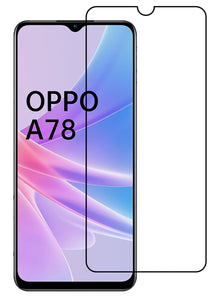 Forterra OPPO A78 5G Screenprotector Gehard Glas - Full Screen