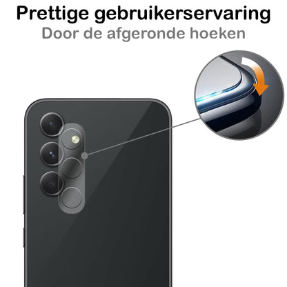 Forterra Samsung A14 Camera Screenprotector Gehard Glas