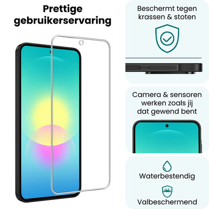 Forterra Samsung A27 Screenprotector Gehard Glas - Anti-kras