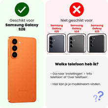 Forterra Samsung S26 Camera Screenprotector Gehard Glas