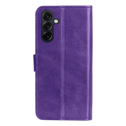 Forterra Samsung A27 Hoesje Bookcase Cover met Kaarthouder - Paars